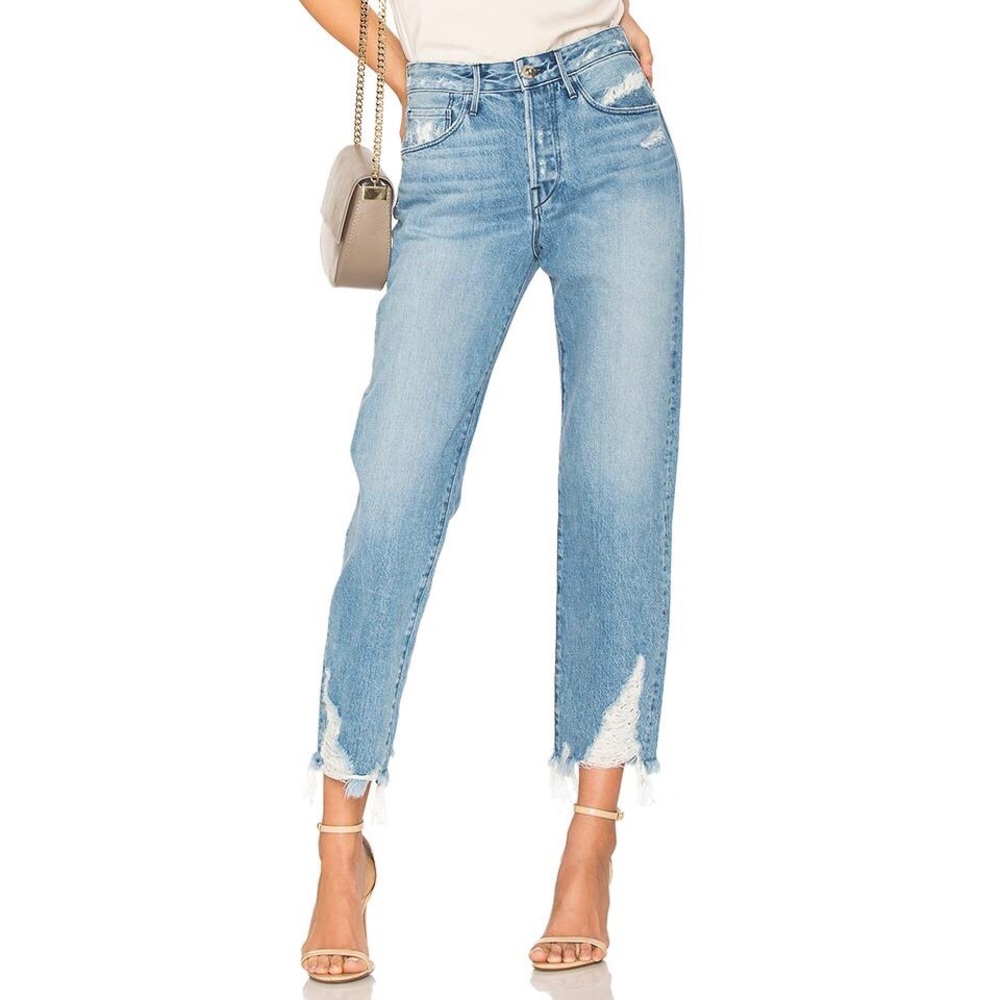 📣📣 3X1 Higher Ground Crop Distressed Jean Size 29